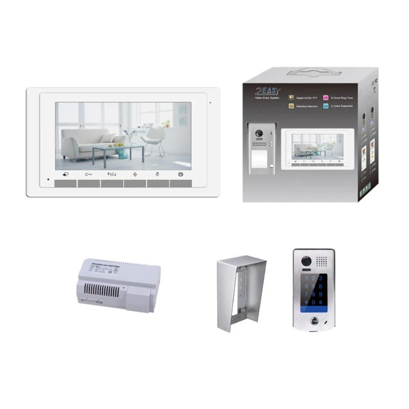 KIT VIDEO AO 7 POUCES SANS MÉMOIRE + CAMERA SAILLIE AVEC DIGICODE 1 KIT VIDEO AO 7 POUCES SANS MÉMOIRE + CAMERA SAILLIE AVEC DIGICODE