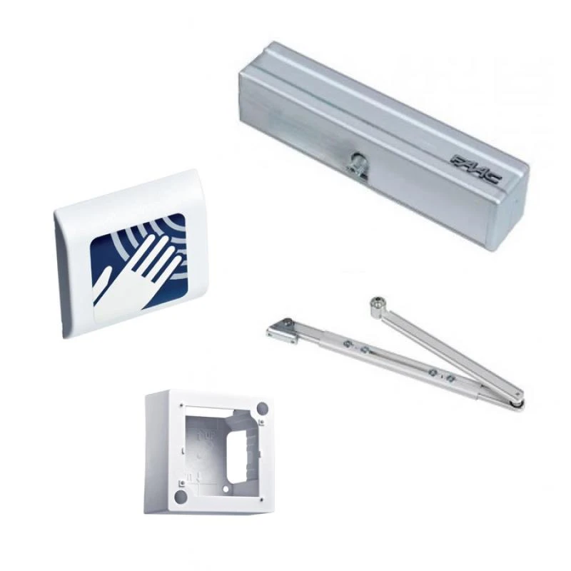 BOX BRAS A POUSSER ACCESSIBILITE 950 N PORTE BATTANTE PIETONNE FAAC 24V 1 BOX BRAS A POUSSER ACCESSIBILITE 950 N PORTE BATTANTE PIETONNE FAAC 24V