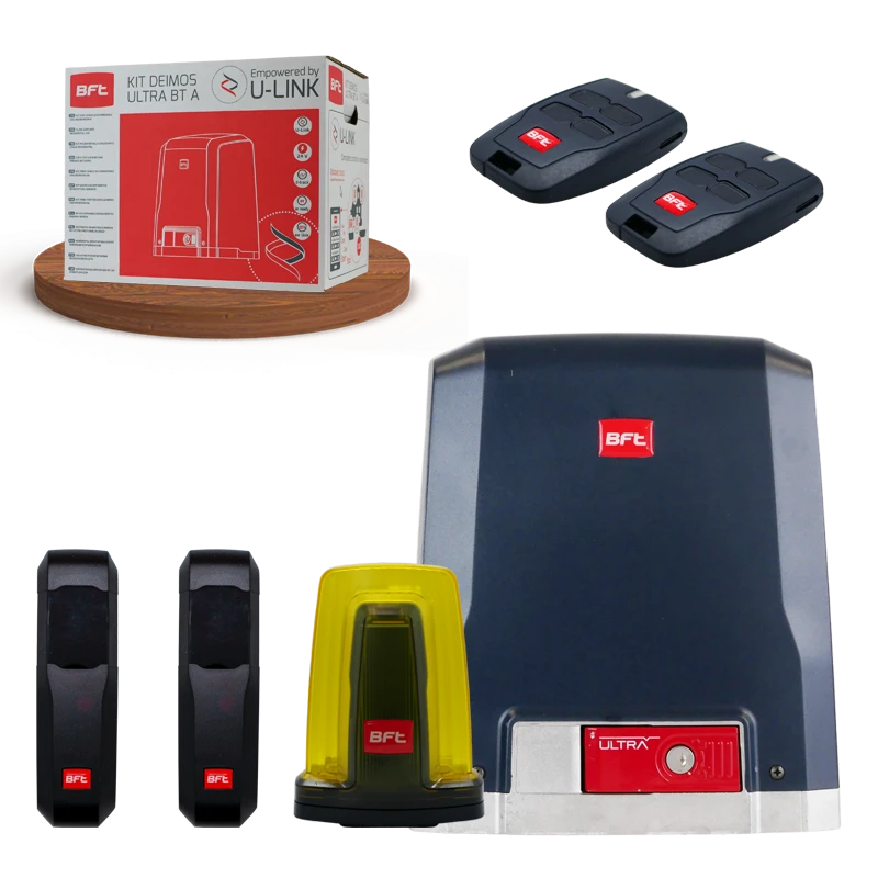 Kit DEIMOS BT ULTRA A400 Motorisation Portail Coulissant BFT 1 Kit DEIMOS BT ULTRA A400 Motorisation Portail Coulissant BFT