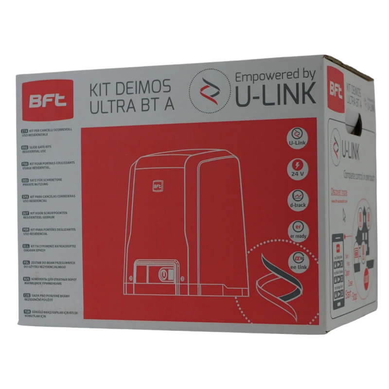 Kit DEIMOS BT ULTRA A600 Motorisation Portail Coulissant BFT 2 Kit DEIMOS BT ULTRA A600 Motorisation Portail Coulissant BFT – Image 2
