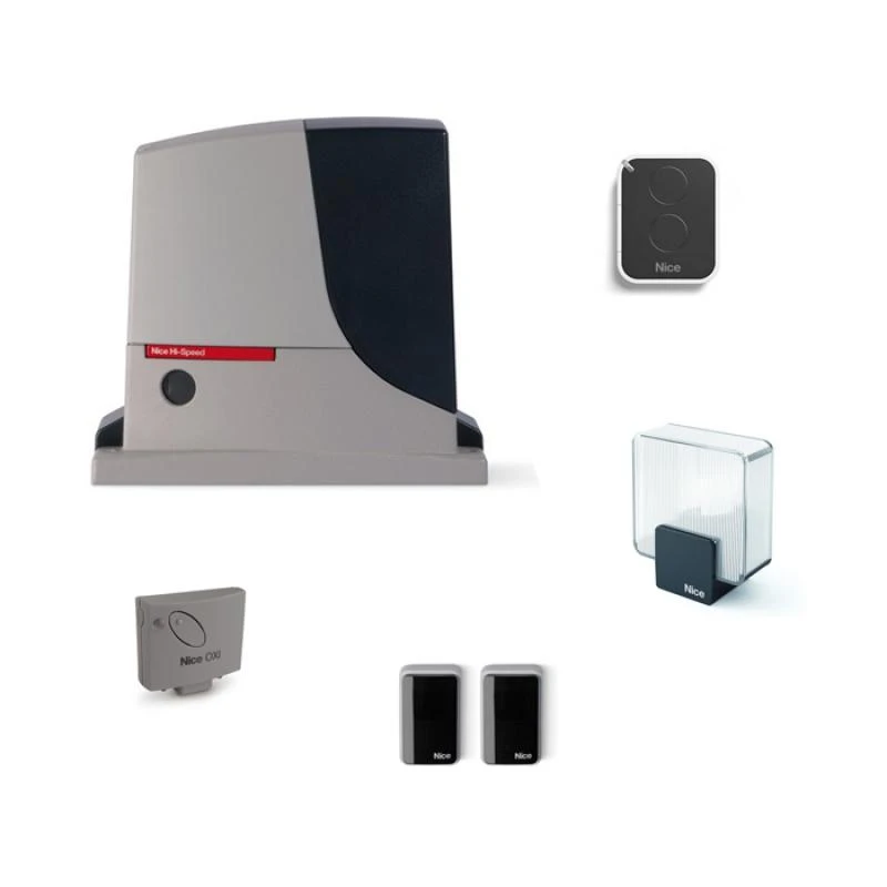 ROBUS 500 HS KIT Motorisation Portail Coulissant NICE 24V 1 ROBUS 500 HS KIT Motorisation Portail Coulissant NICE 24V