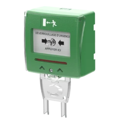 SHOKV2 Déclencheur Manuel Vert 2 Contacts + Capot SEWOSY -Nice Boutique shokv2 pifra5 800x800