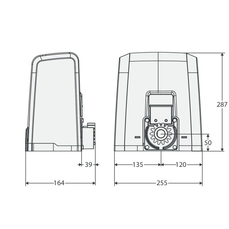 Kit DEIMOS BT A600 Motorisation Portail Coulissant BFT 5 Kit DEIMOS BT A600 Motorisation Portail Coulissant BFT – Image 5