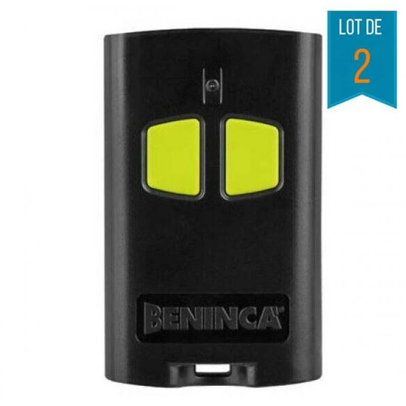 TO GO 2VA - Télécommande 2 Canaux BENINCA Pack De 2 1 TO GO 2VA - Télécommande 2 Canaux BENINCA Pack De 2